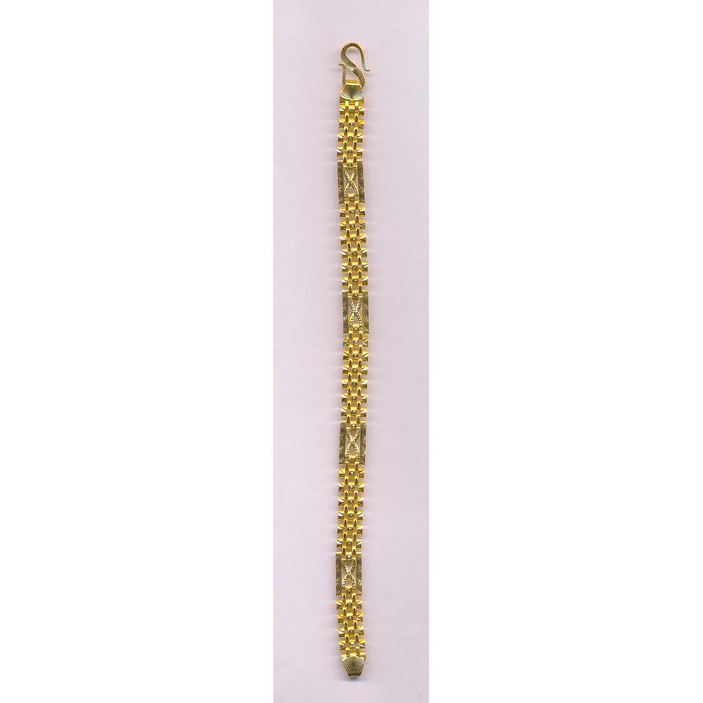 GOLD BRACELET GENTS PLAIN GENERAL