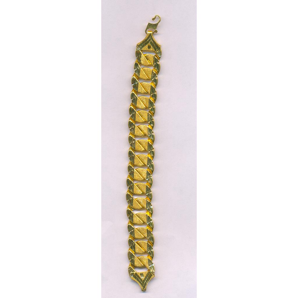 GOLD BRACELET GENTS PLAIN GENERAL