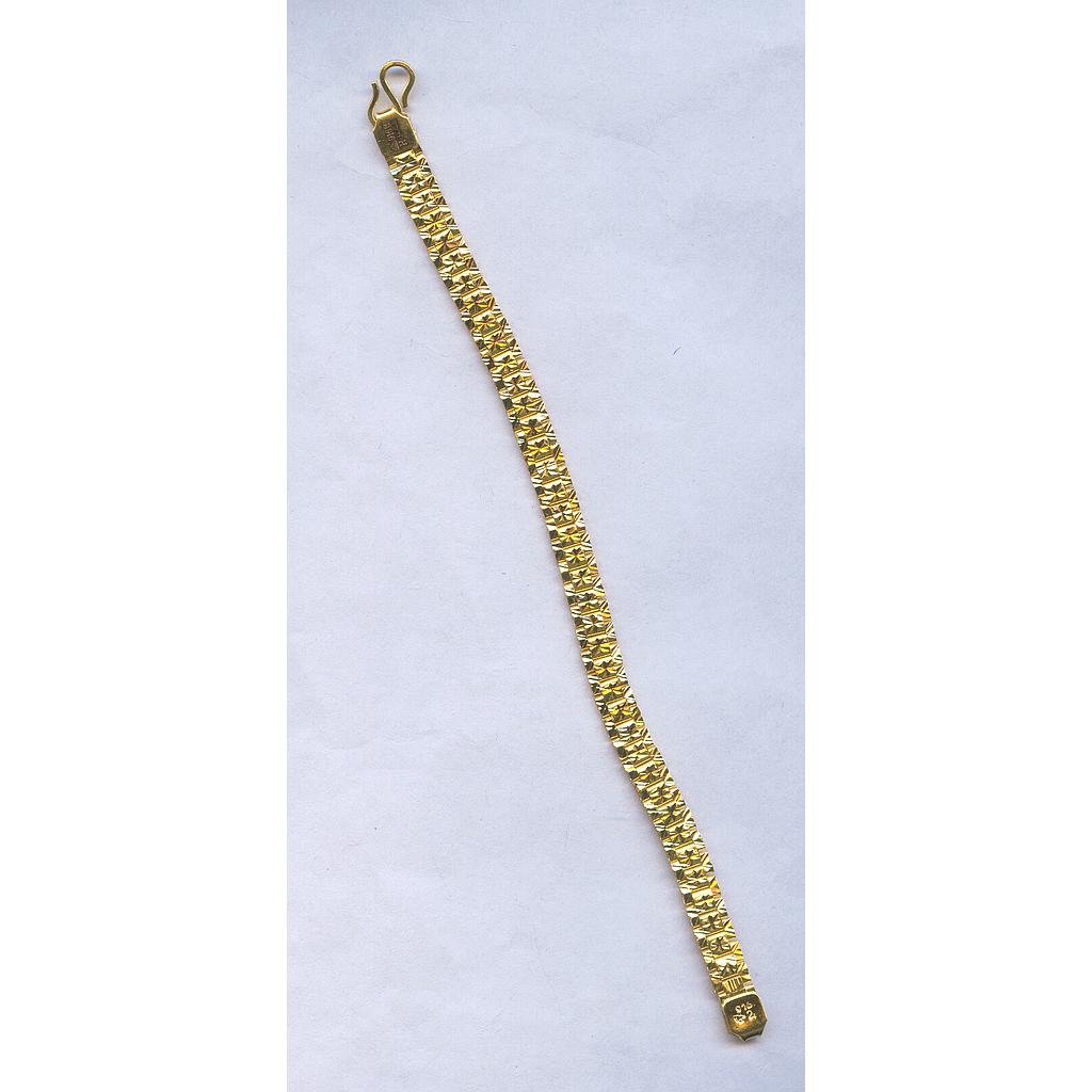 GOLD BRACELET GENTS PLAIN GENERAL