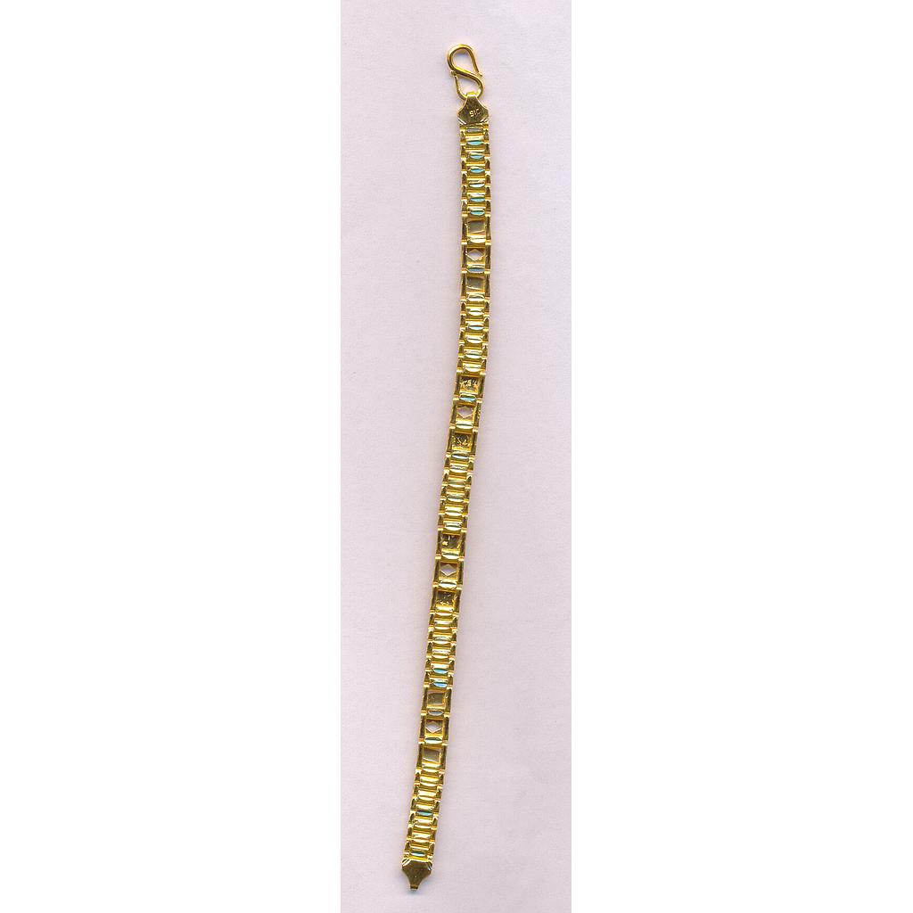 GOLD BRACELET GENTS PLAIN GENERAL