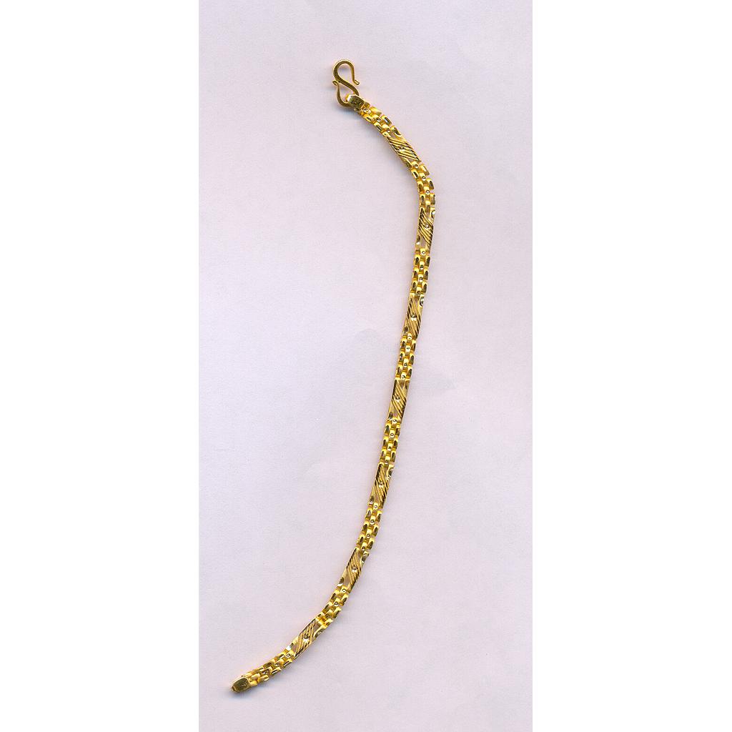 GOLD BRACELET GENTS PLAIN GENERAL