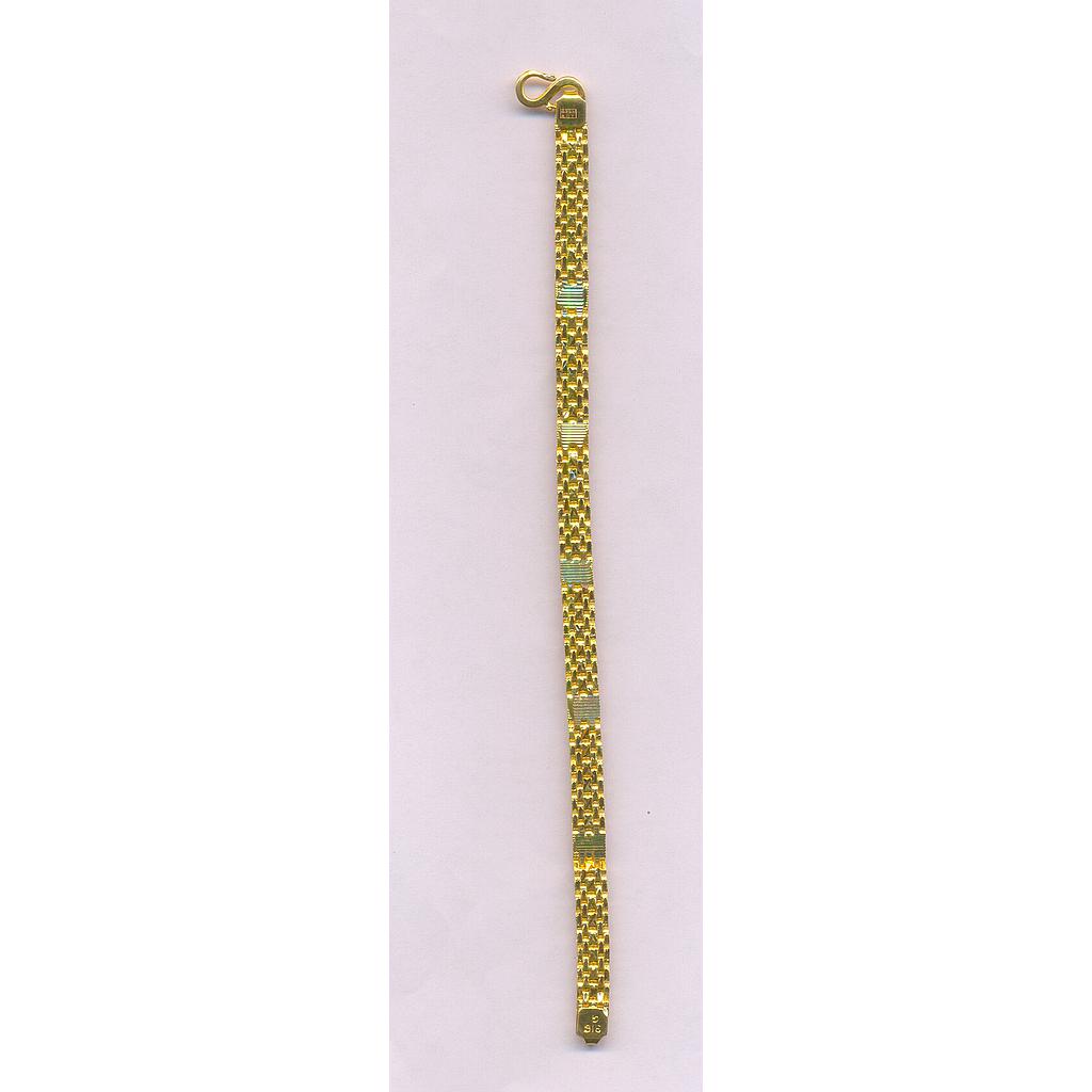 GOLD BRACELET GENTS PLAIN GENERAL