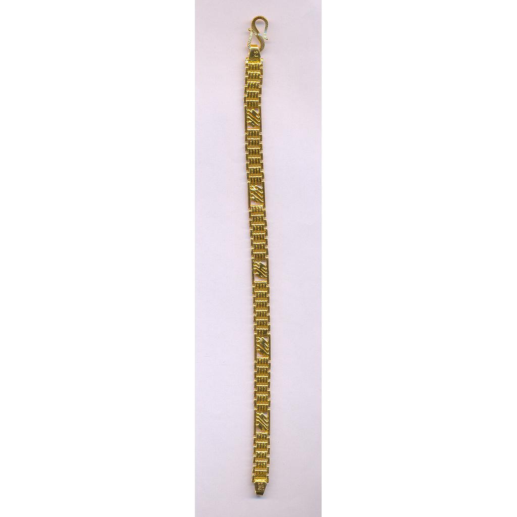 GOLD BRACELET GENTS PLAIN GENERAL