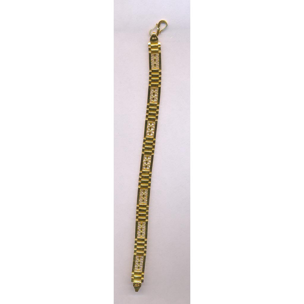 GOLD BRACELET GENTS PLAIN GENERAL