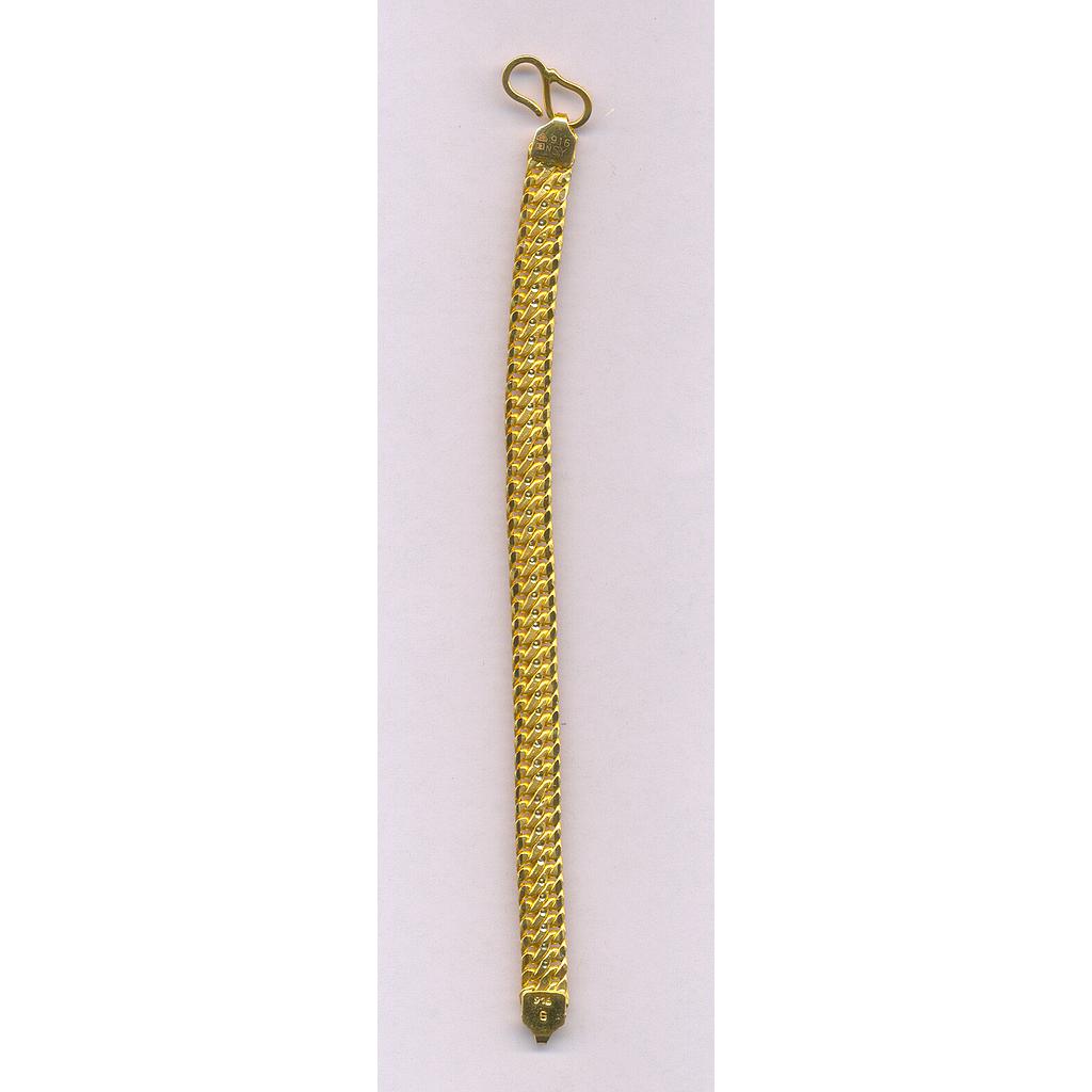 GOLD BRACELET GENTS PLAIN GENERAL