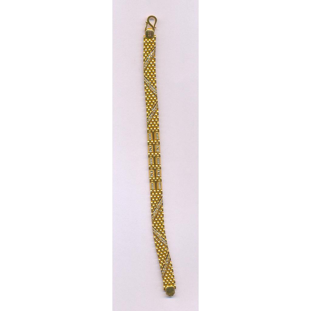 GOLD BRACELET GENTS PLAIN GENERAL