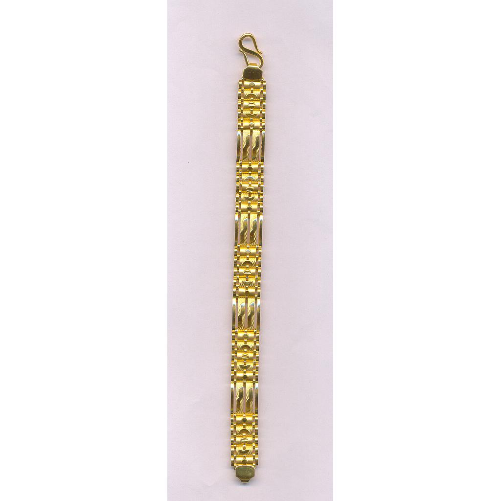 GOLD BRACELET GENTS PLAIN GENERAL