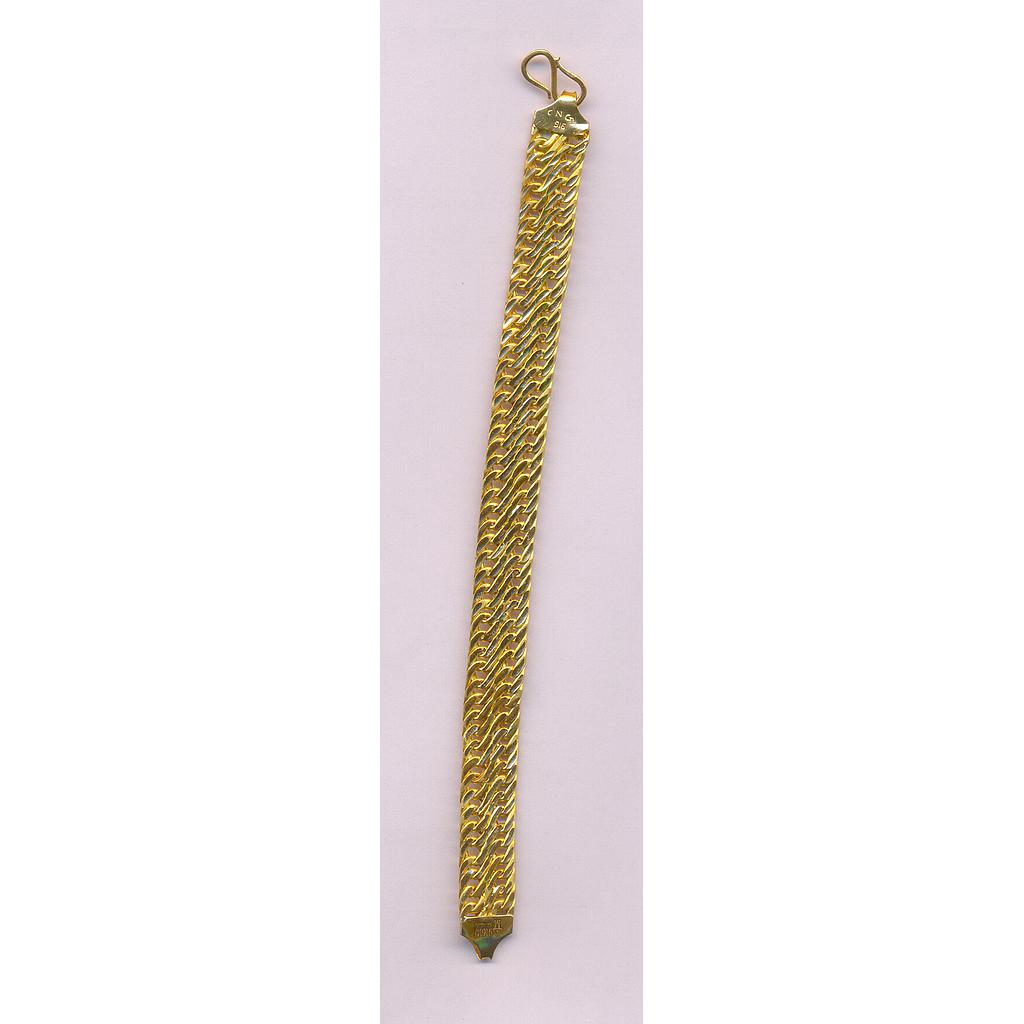 GOLD BRACELET GENTS PLAIN GENERAL