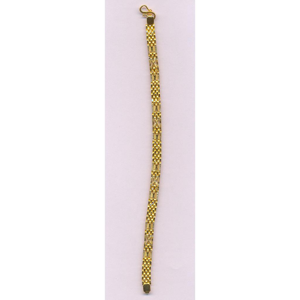 GOLD BRACELET GENTS PLAIN GENERAL