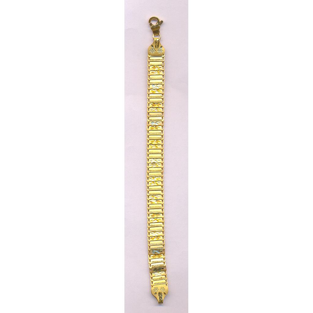 GOLD BRACELET GENTS PLAIN GENERAL