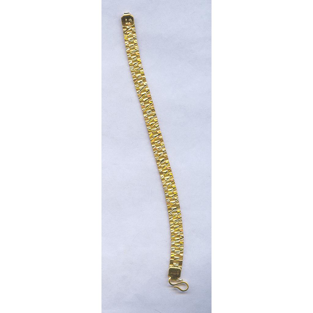 GOLD BRACELET GENTS PLAIN GENERAL