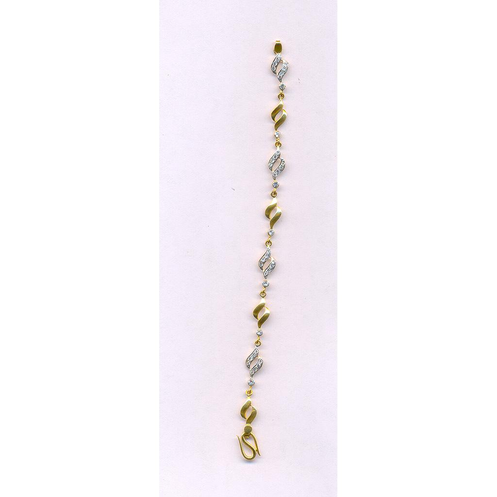 GOLD BRACELET LADIES CASTING FANCY