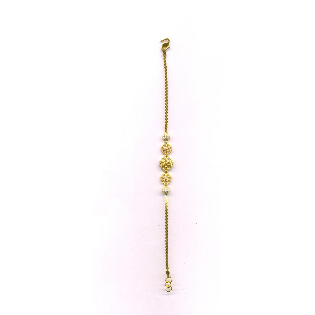 GOLD BRACELET LADIES CASTING FANCY