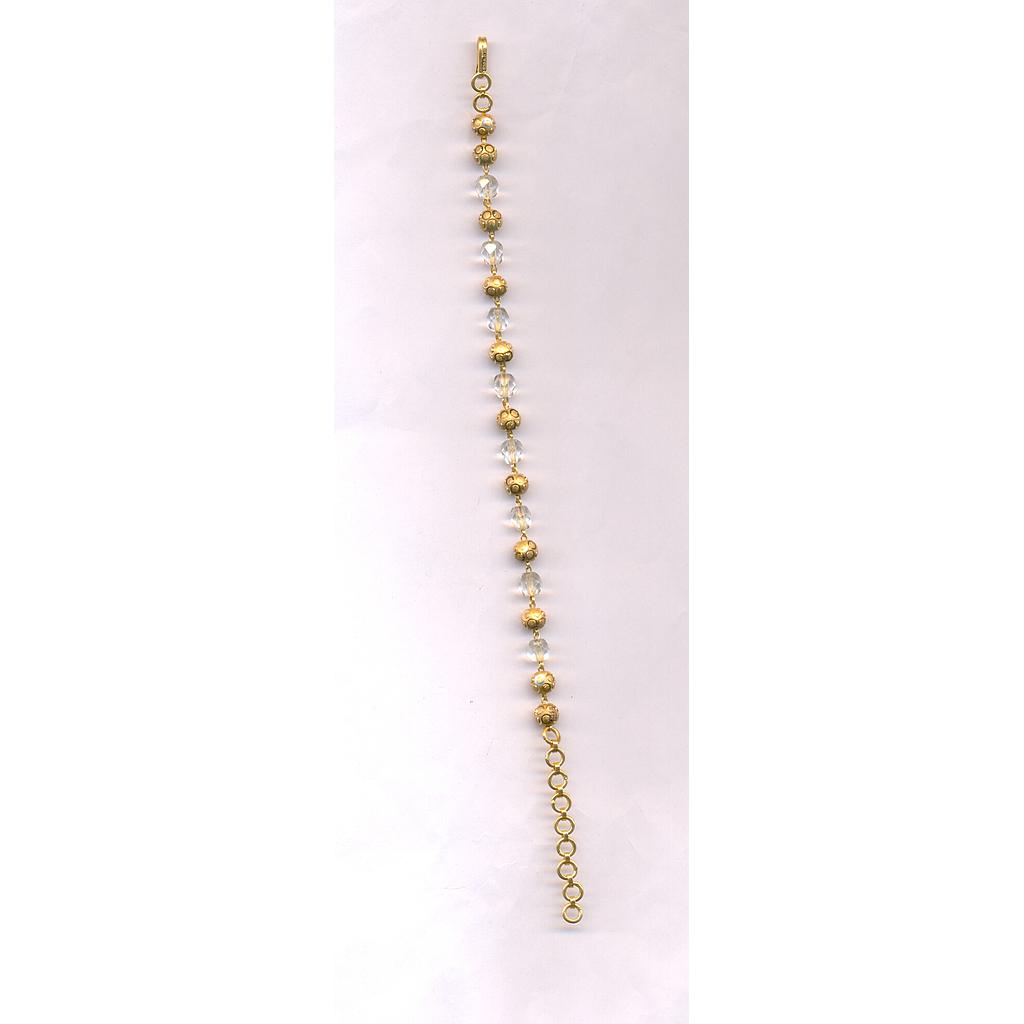 GOLD BRACELET LADIES PLAIN FANCY