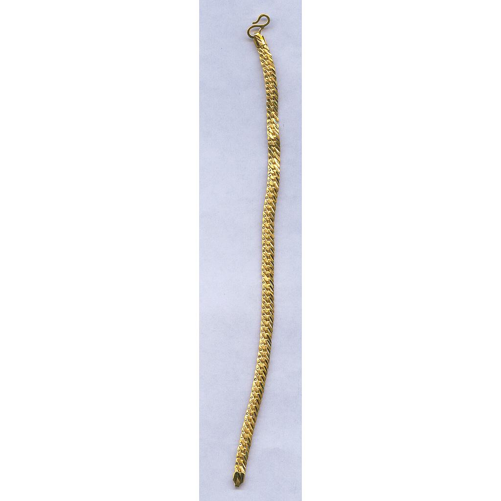 GOLD BRACELET LADIES PLAIN FANCY