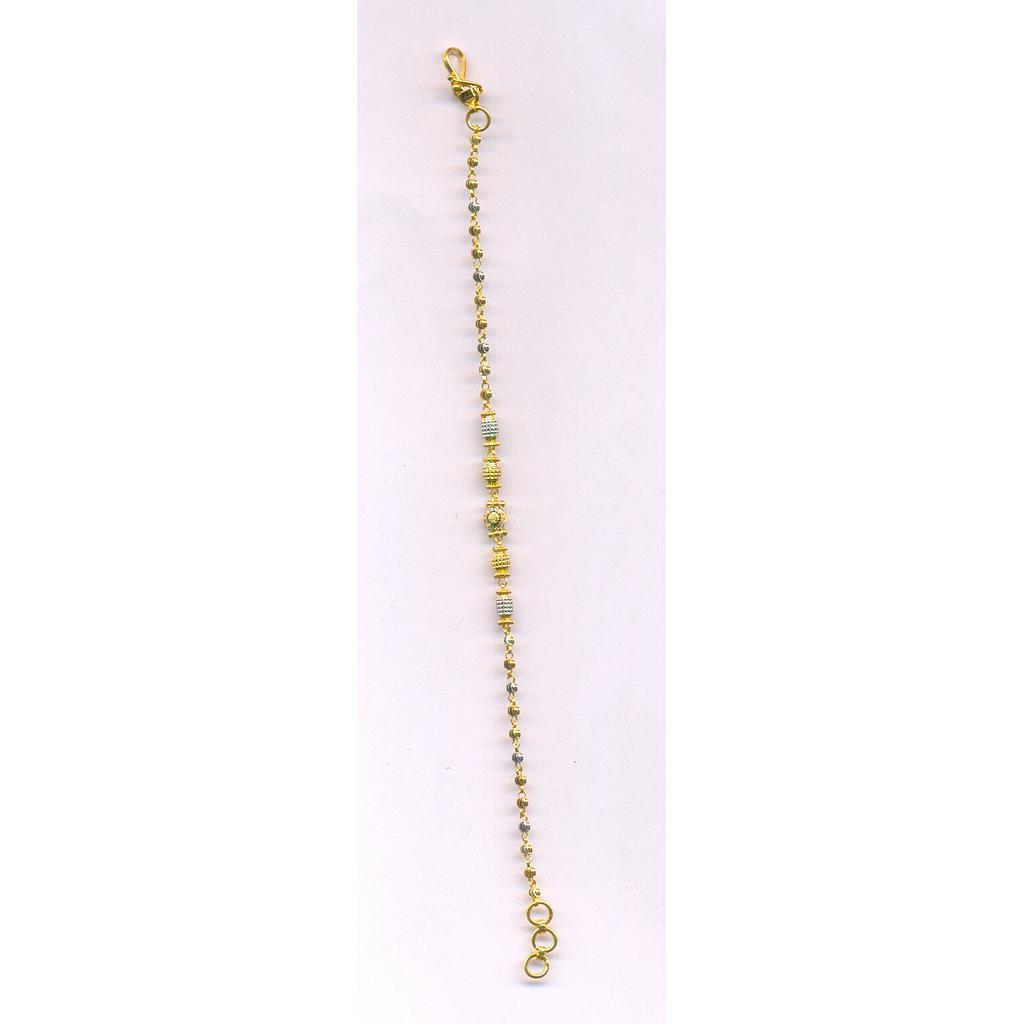 GOLD BRACELET LADIES PLAIN FANCY