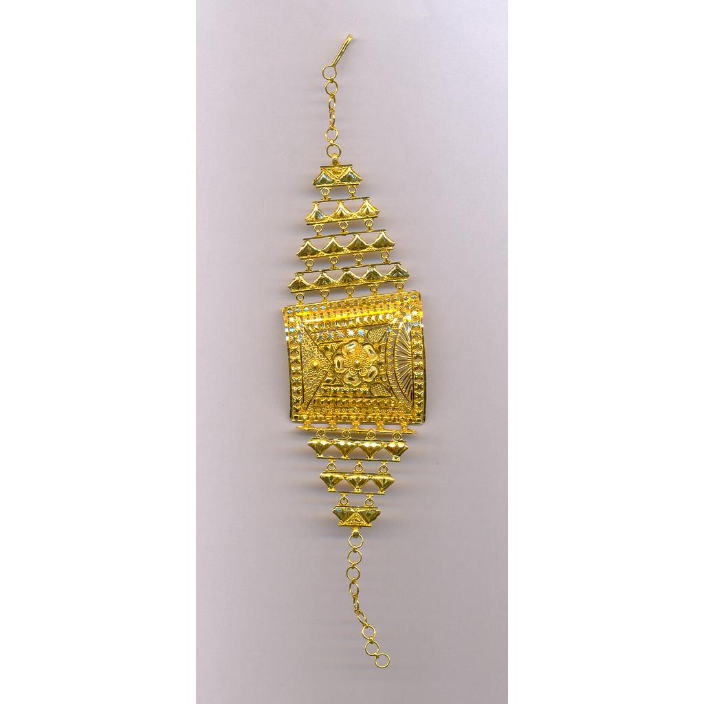 GOLD BRACELET LADIES PLAIN FANCY