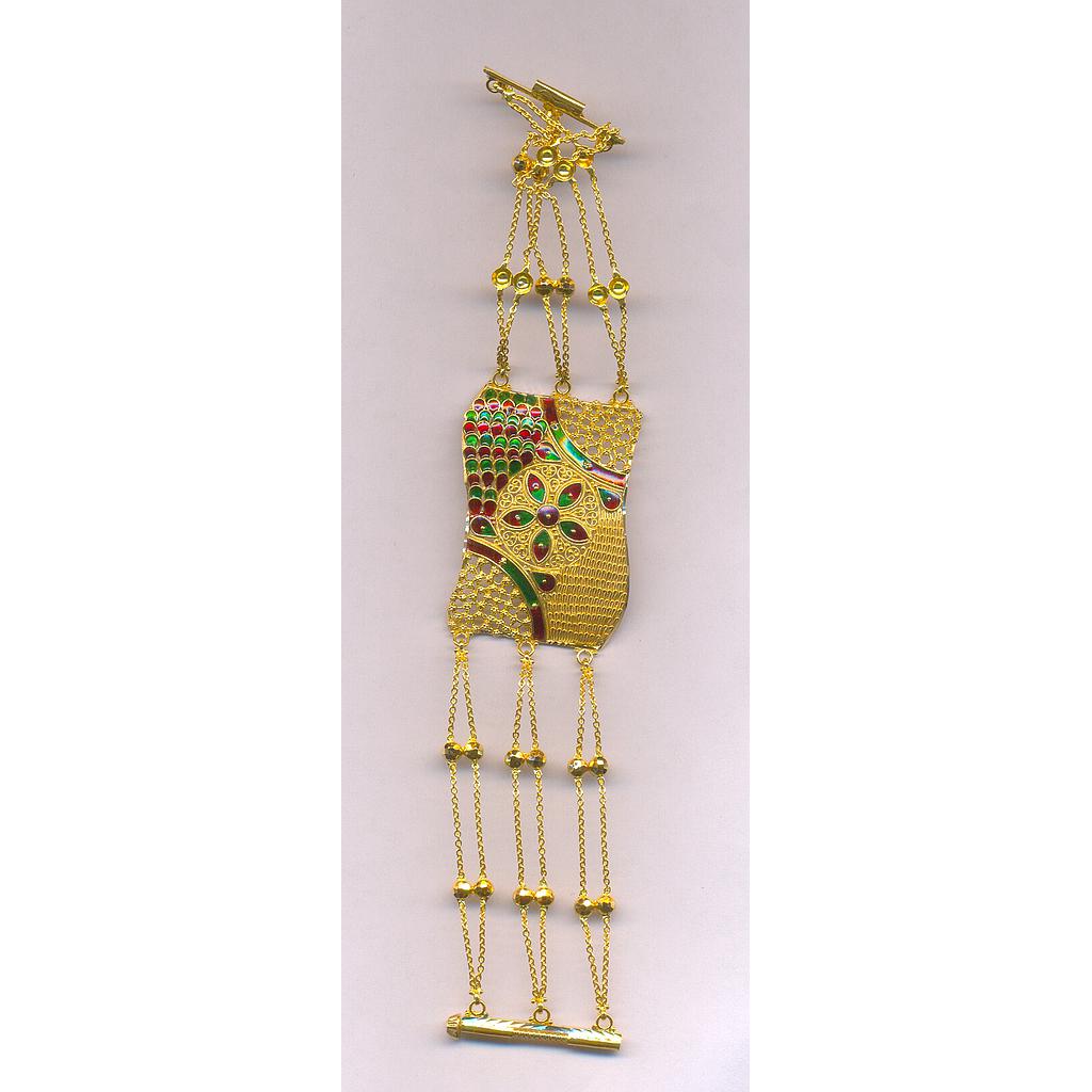 GOLD BRACELET LADIES PLAIN FANCY