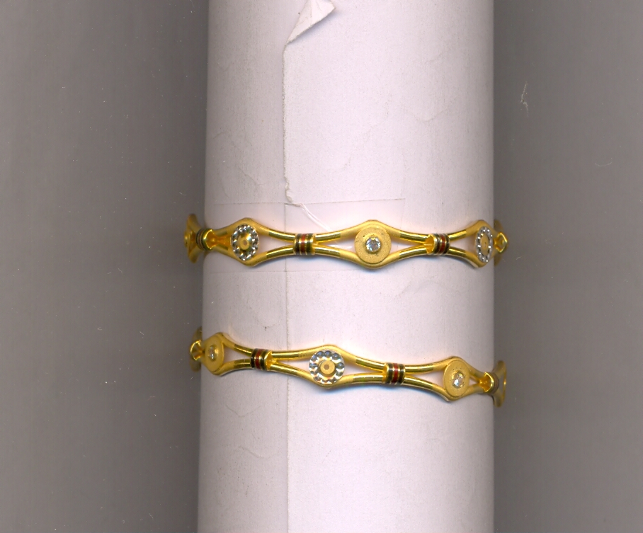 GOLD BANGLE BRONZE FANCY