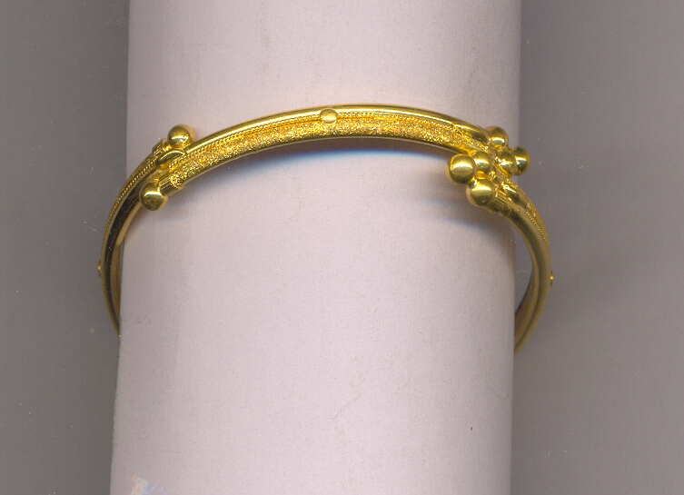 GOLD BANGLE BRONZE FANCY