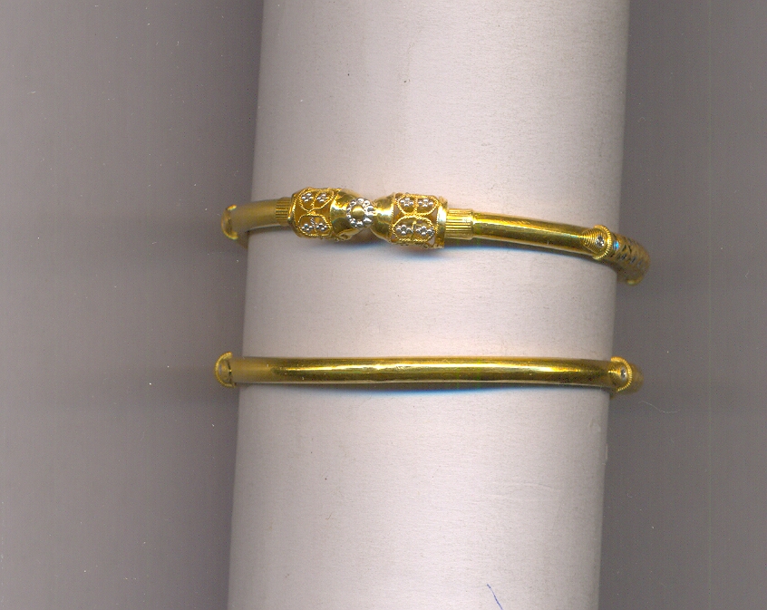 GOLD BANGLE BRONZE FANCY