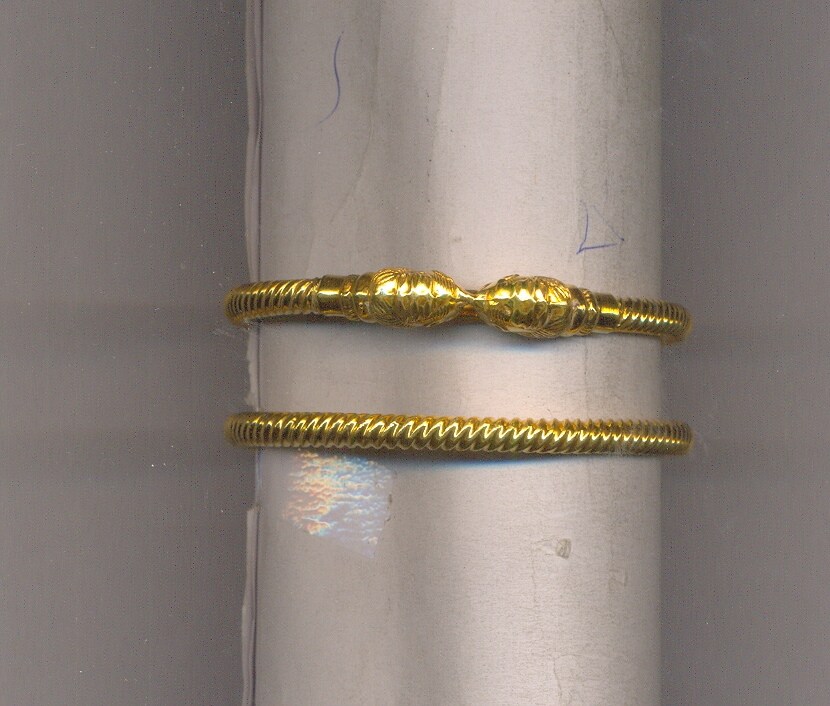 GOLD BANGLE BRONZE FANCY