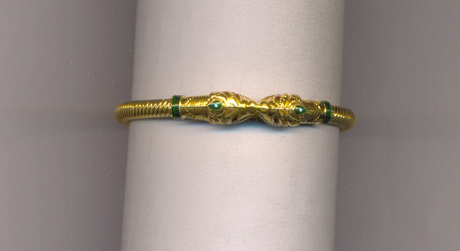 GOLD BANGLE BRONZE FANCY