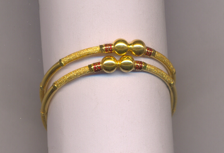 GOLD BANGLE BRONZE FANCY