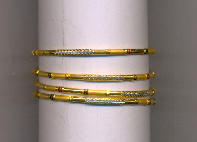 GOLD BANGLE BRONZE FANCY