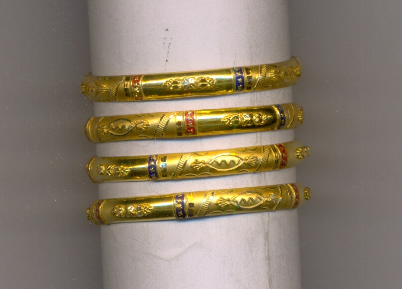 GOLD BANGLE BRONZE FANCY