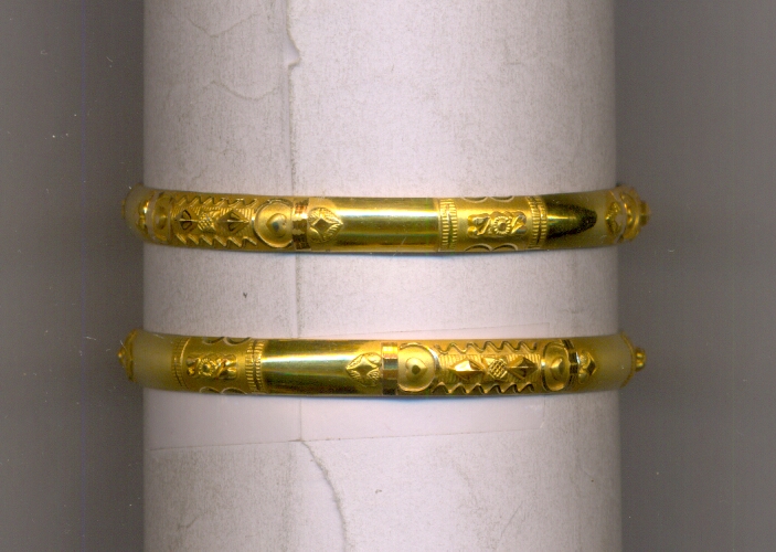 GOLD BANGLE BRONZE FANCY