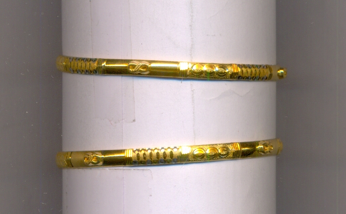 GOLD BANGLE BRONZE FANCY