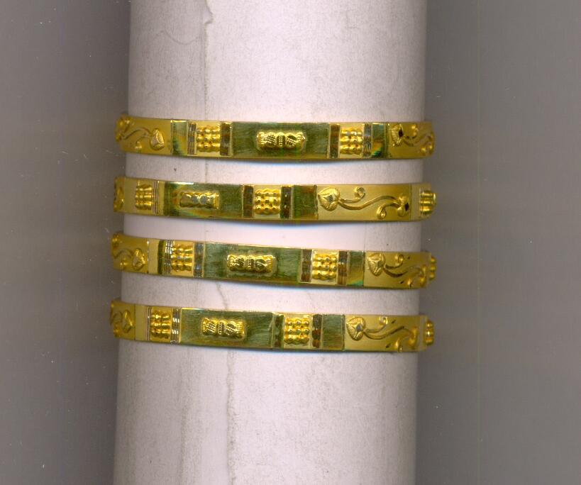 GOLD BANGLE BRONZE FANCY