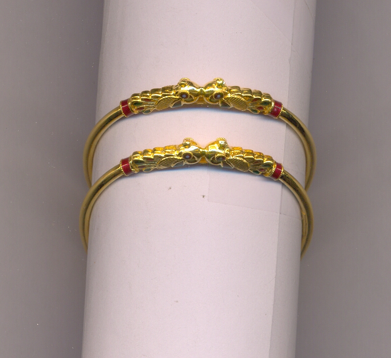 GOLD BANGLE BRONZE FANCY