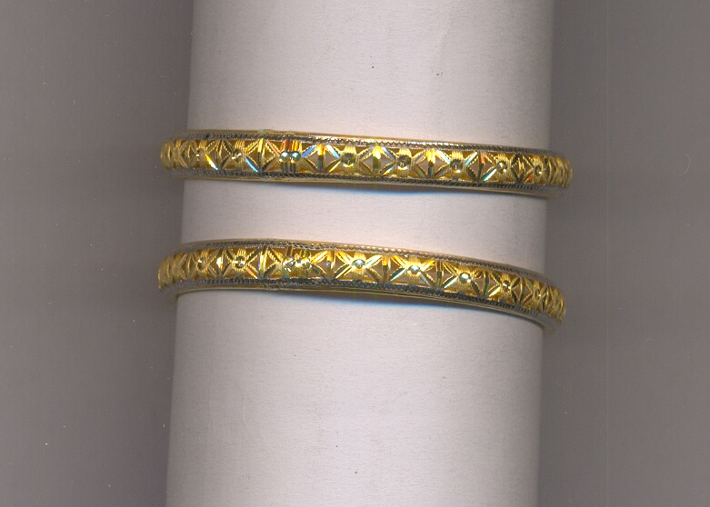 GOLD BANGLE BRONZE FANCY