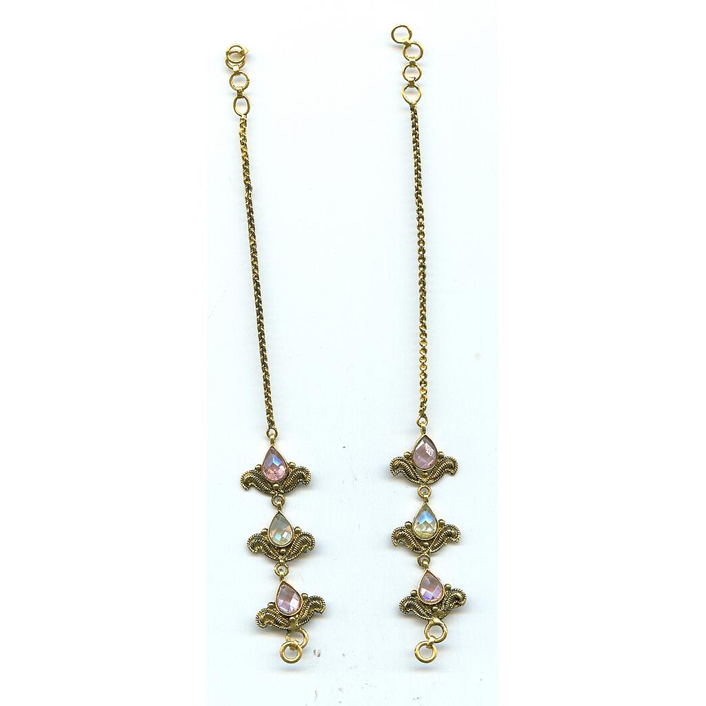 GOLD EARCHAIN ANTIQUE GENERAL