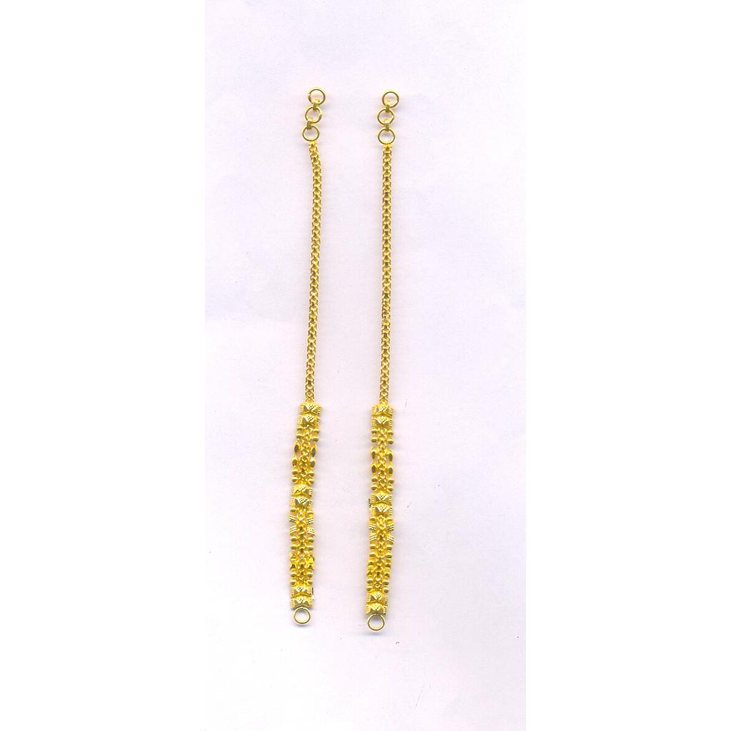 GOLD EARCHAIN FANCY