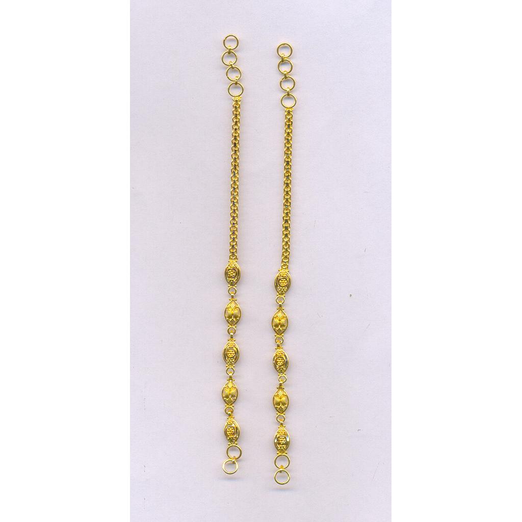 GOLD EARCHAIN FANCY