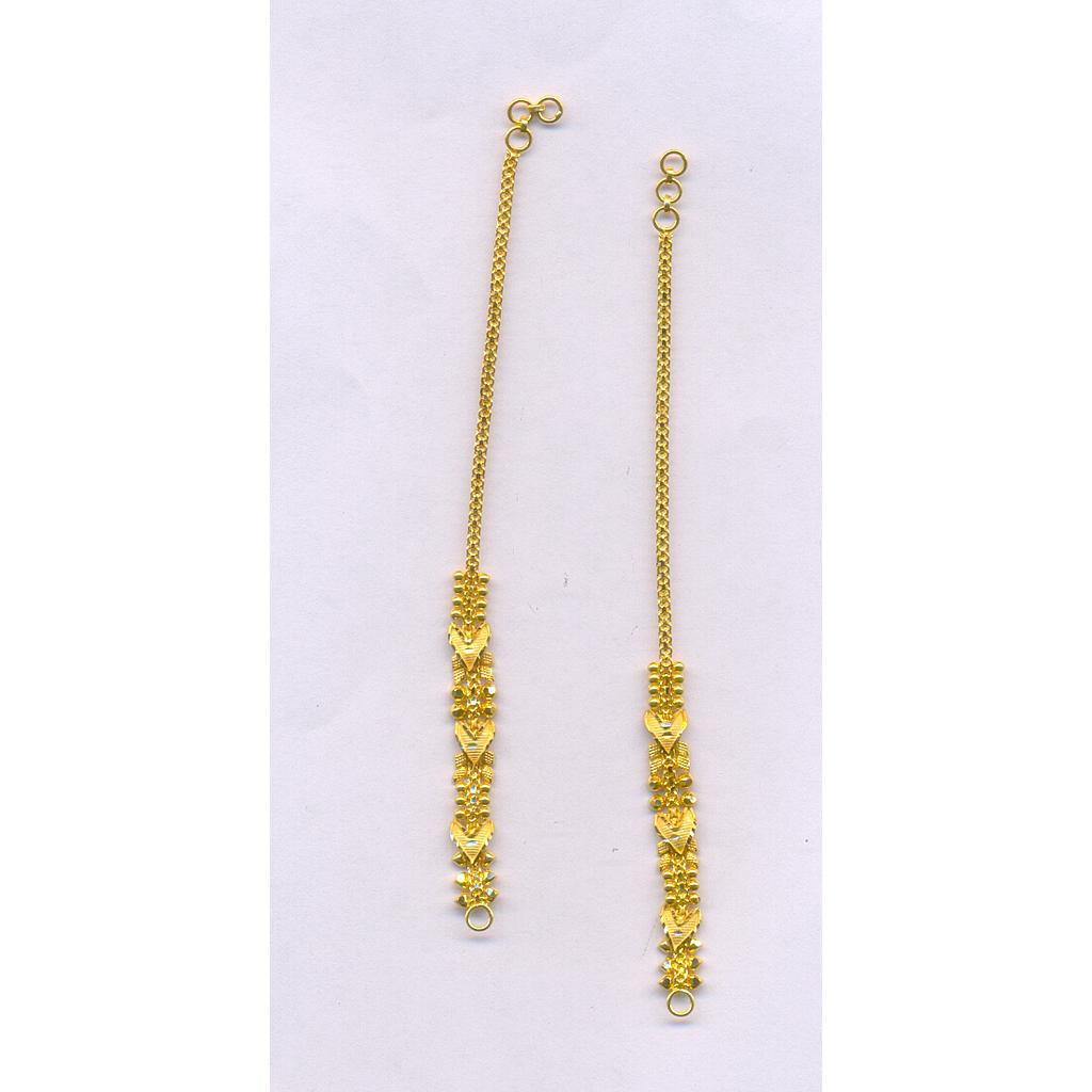 GOLD EARCHAIN FANCY