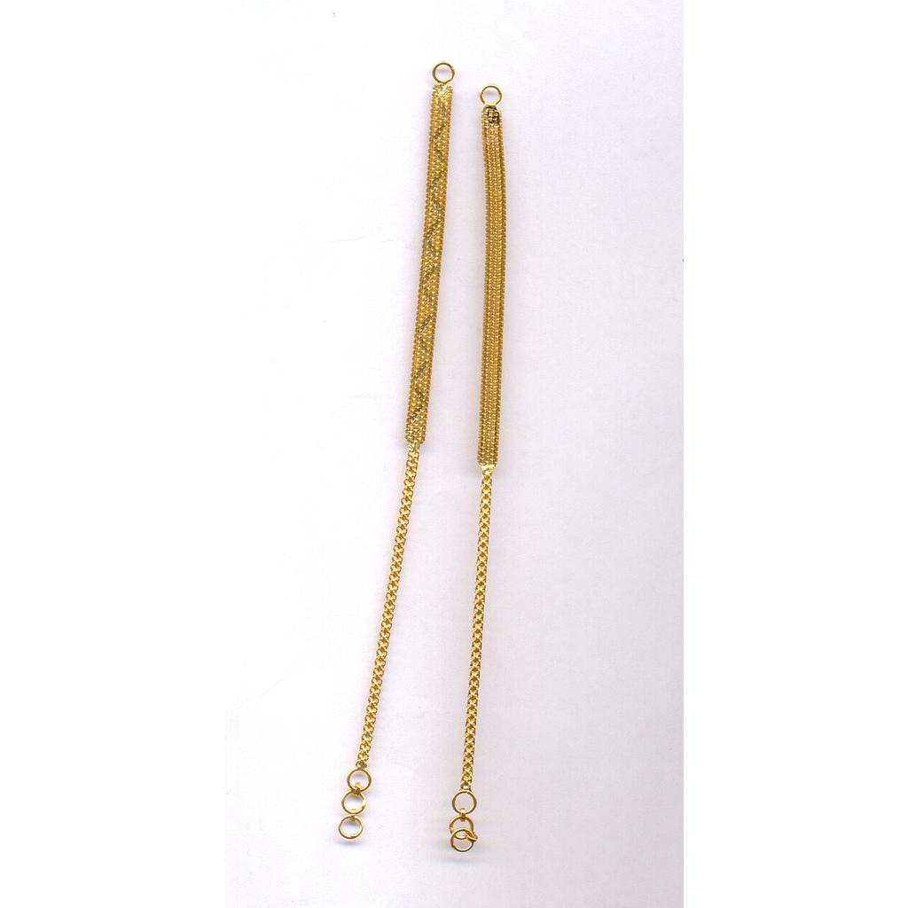 GOLD EARCHAIN FANCY