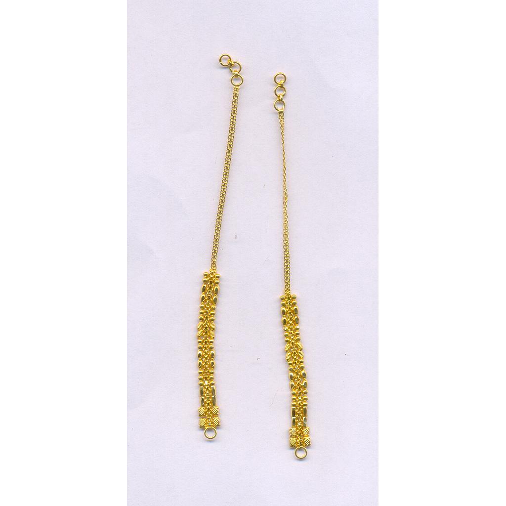 GOLD EARCHAIN FANCY