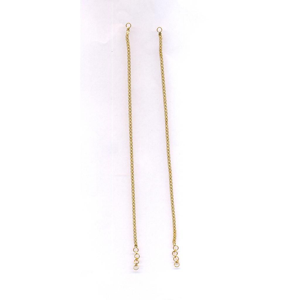 GOLD EARCHAIN FANCY