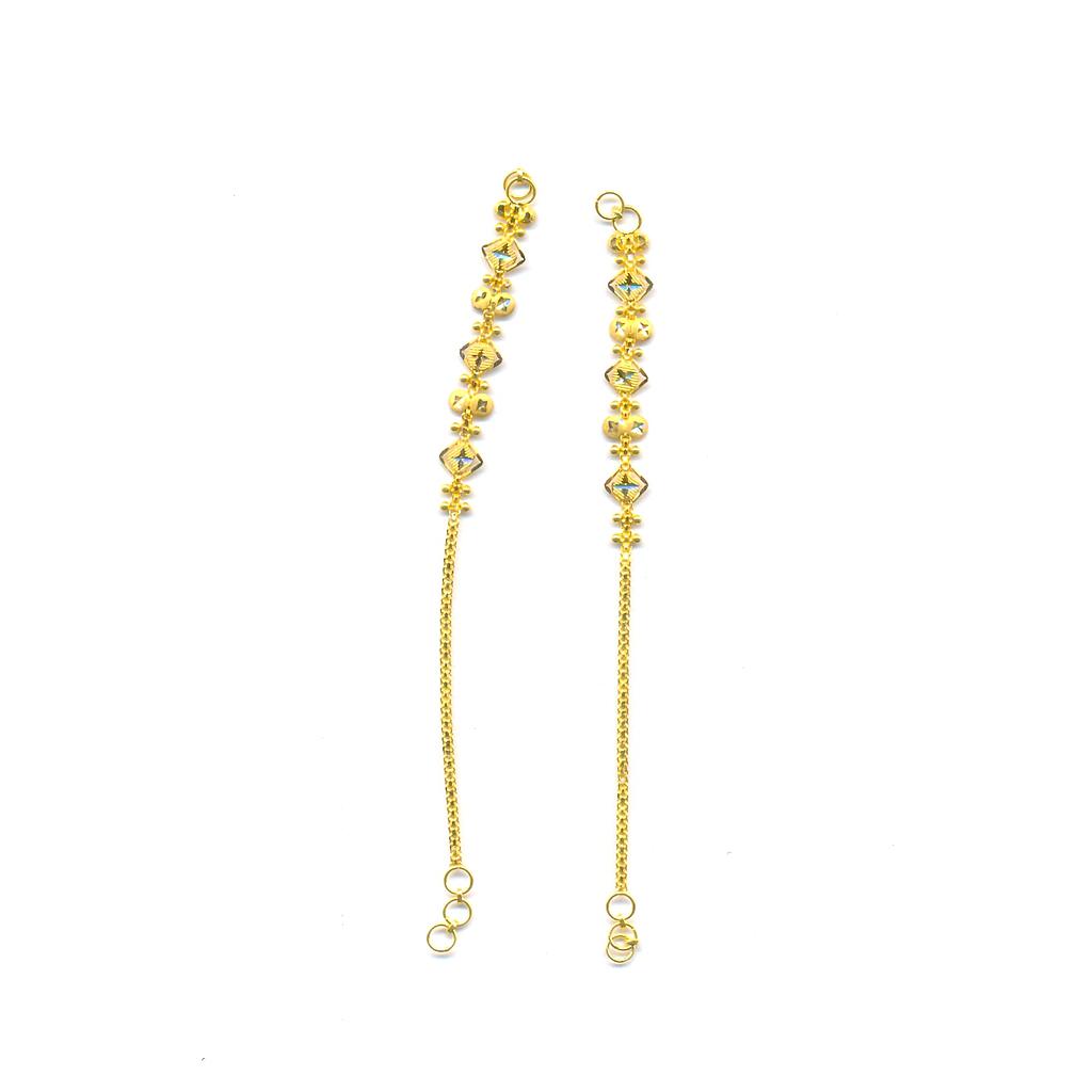GOLD EARCHAIN FANCY