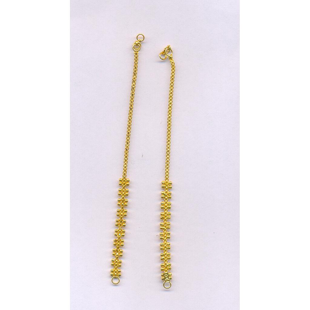 GOLD EARCHAIN FANCY