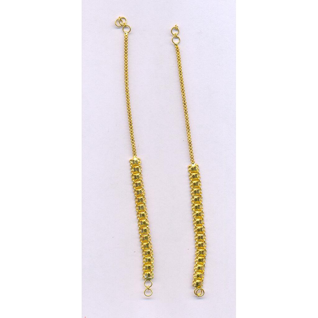 GOLD EARCHAIN FANCY