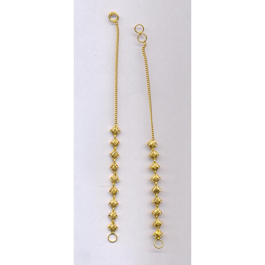 GOLD EARCHAIN FANCY
