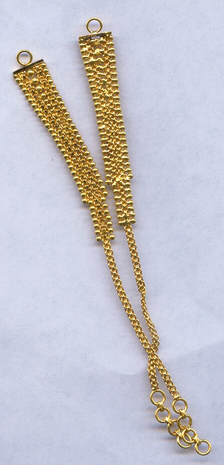 GOLD EARCHAIN PLAIN FANCY