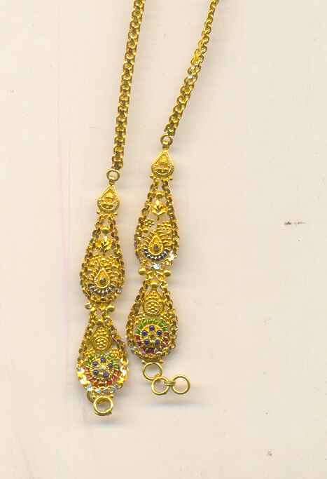 GOLD EARCHAIN PLAIN FANCY