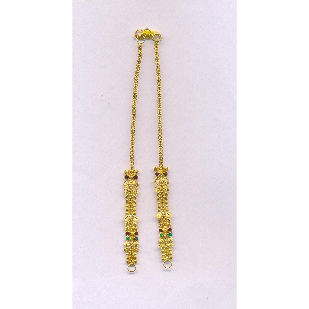 GOLD EARCHAIN PLAIN FANCY
