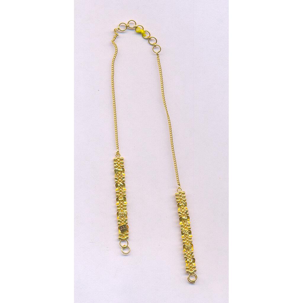 GOLD EARCHAIN PLAIN GENERAL